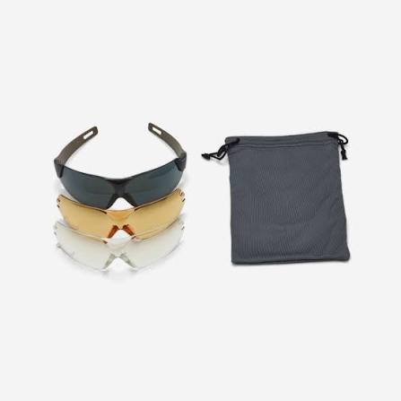 Pack Solognac Shooting Glasses100 Pk3 Atıcı Gözlüğü